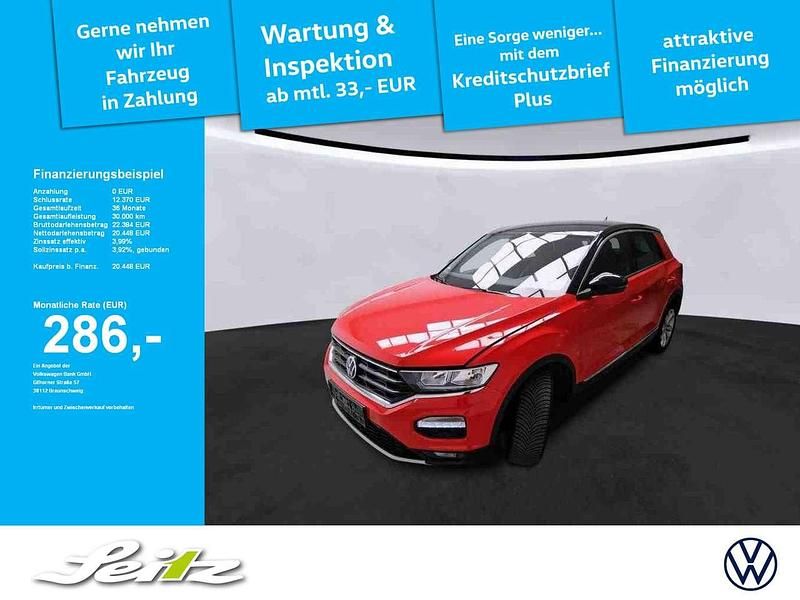 Flashrot Gebraucht 2021 VW T-Roc Sportline SUV | 20.448 € (Guter Preis) - Bild 1/3