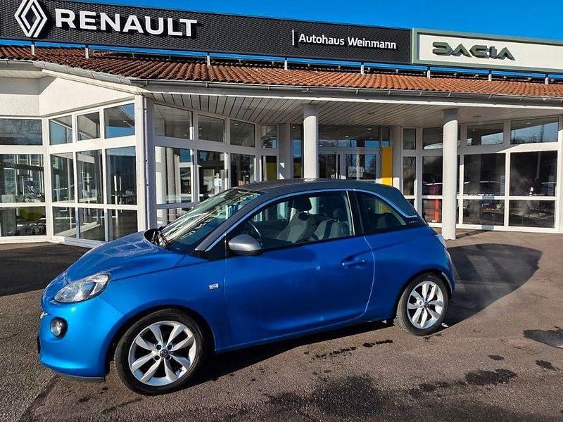 Blau Gebraucht 2015 Opel Adam Jam Kleinwagen | 4.590 € (Fairer Preis) - Bild 1/4
