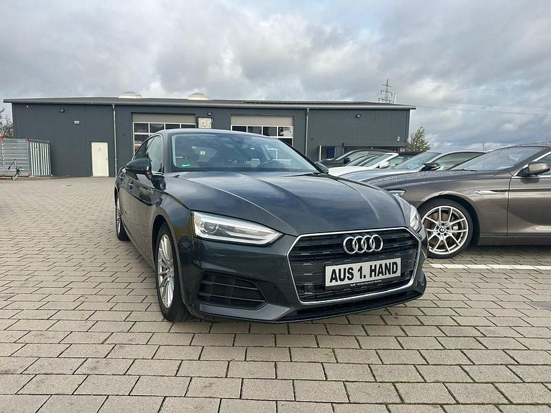 Grau Gebraucht 2017 Audi A5 Sportback Comfort Kleinwagen | 18.490 € (Guter Preis) - Bild 1/4