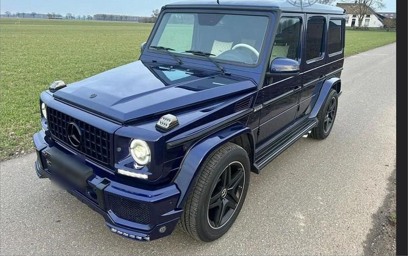 Blau Gebraucht 2009 Mercedes G55 AMG AMG Edition 1 SUV | 46.900 € (Superpreis) - Bild 1/4