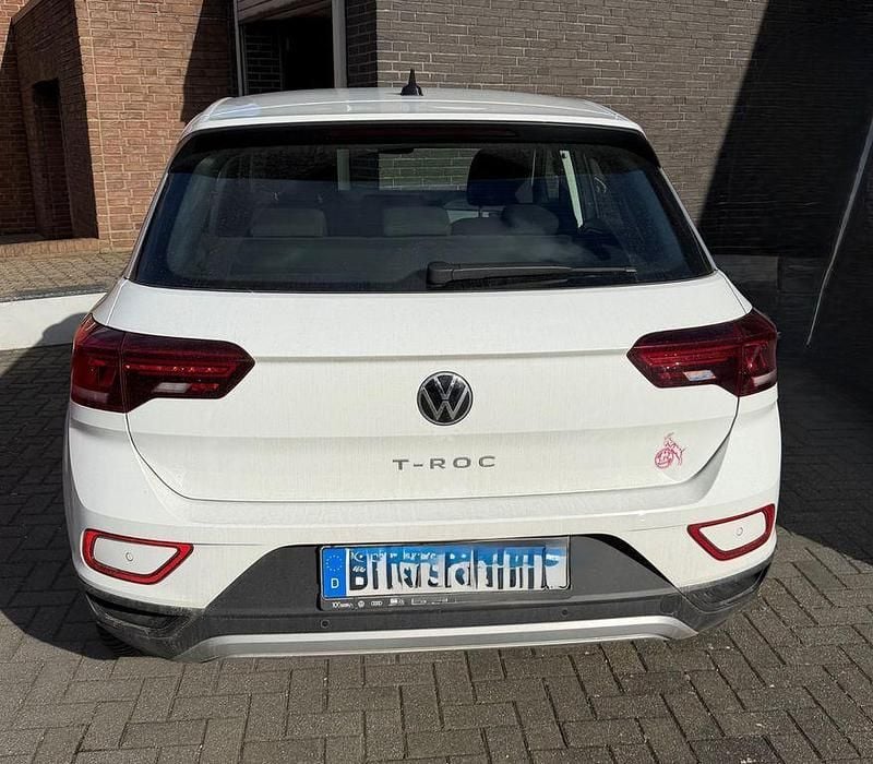 Gebraucht VW T-Roc 110 PS (80 kW) 2024 Weiß SUV