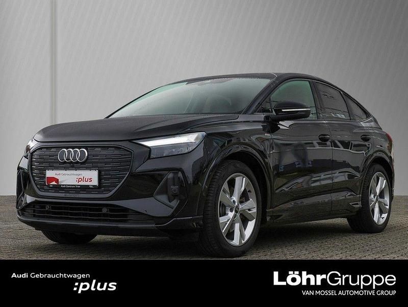 Schwarz Gebraucht 2022 Audi Q4 Sportback e-tron S-Line SUV | 31.980 € (Fairer Preis) - Bild 1/4