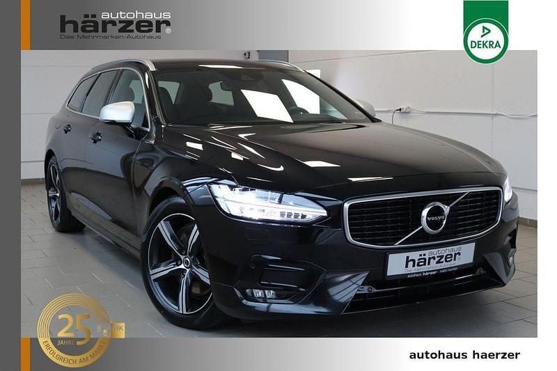 Schwarz Gebraucht 2019 Volvo V90 R-Design Kombi | 30.990 € (Fairer Preis) - Bild 1/4
