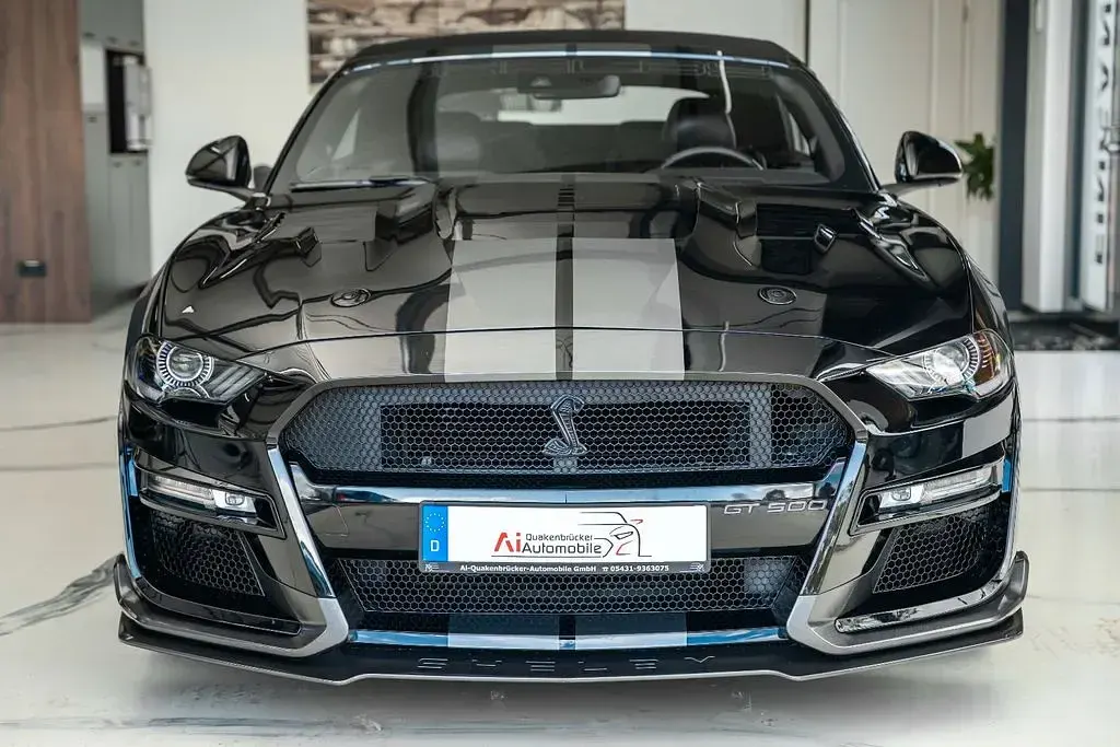 Gebraucht Ford Mustang GT Premium 450 PS (330 kW) 2021 Schwarz Cabrio