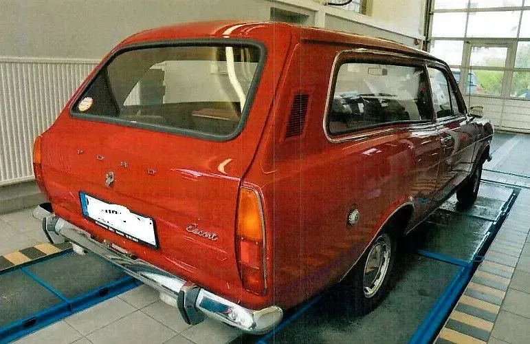 Gebraucht Ford Escort 52 PS (38 kW) 1970 Rot Kombi