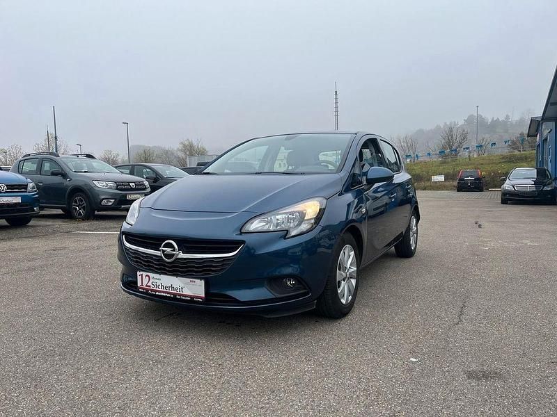 Gebraucht Opel Corsa Edition 90 PS (66 kW) 2017 Blau Limousine