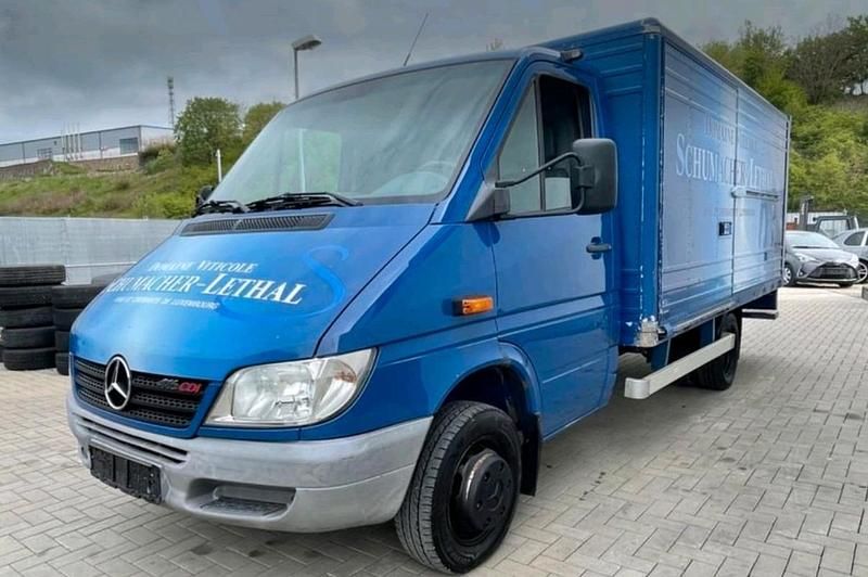 Blau Gebraucht 2002 Mercedes 416 Van | 9.500 € - Bild 1/4