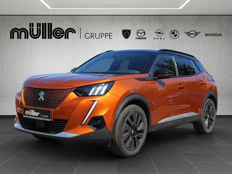 Orange Gebraucht 2022 Peugeot e-2008 GT SUV | 17.990 € (Guter Preis) - Bild 1/4
