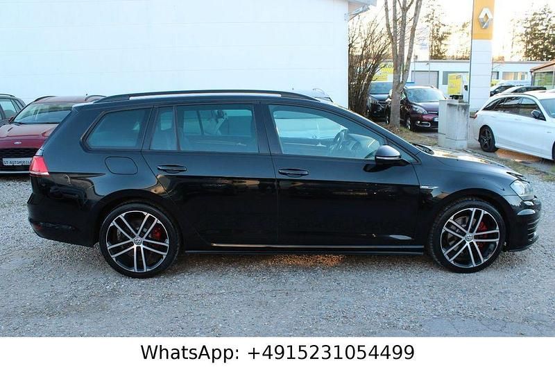 Gebraucht VW Golf VII GTD 184 PS (135 kW) 2016 Schwarz Kombi