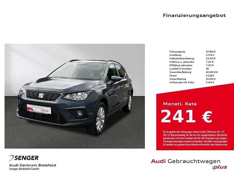 Grau Gebraucht 2021 Seat Arona SUV | 16.880 € (Guter Preis) - Bild 1/1