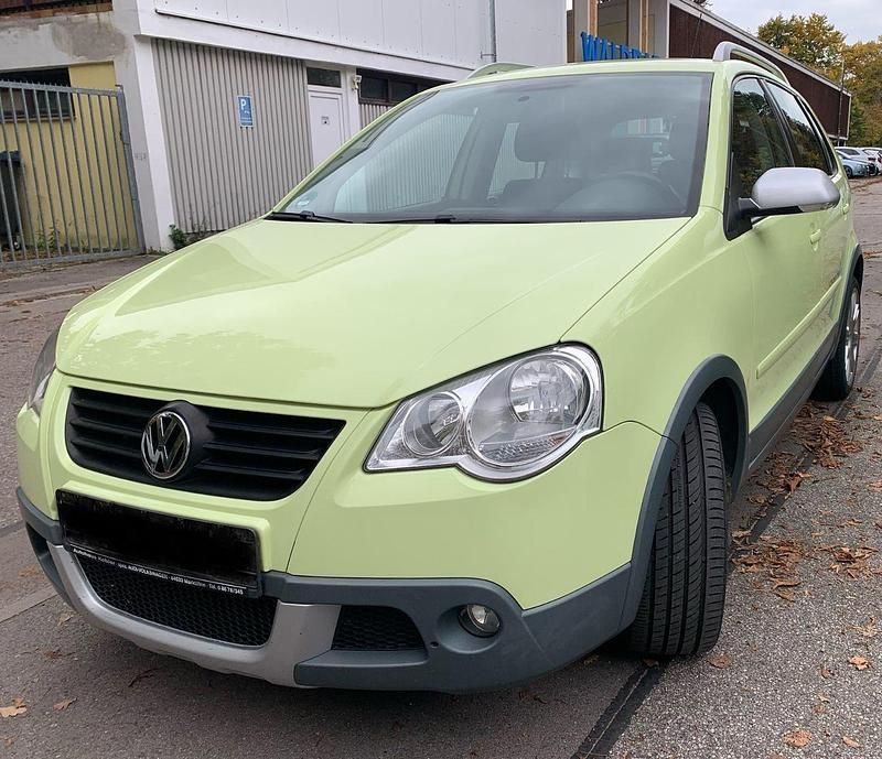 Gelb Gebraucht 2007 VW Polo Cross Kleinwagen | 3.990 € (Guter Preis) - Bild 1/4
