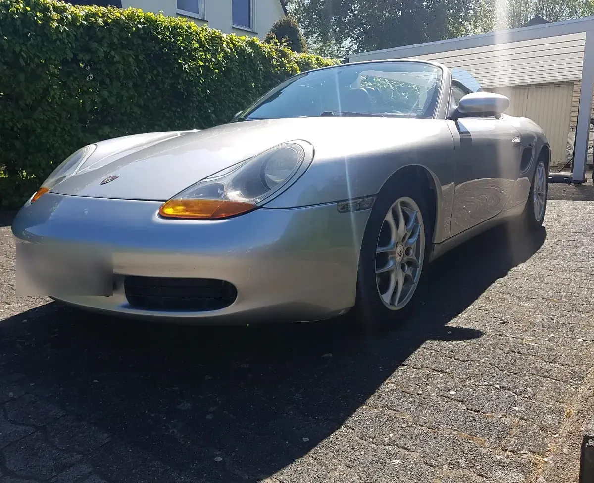 Gebraucht Porsche 986 Boxster 205 PS (150 kW) 1998 Silber Cabrio