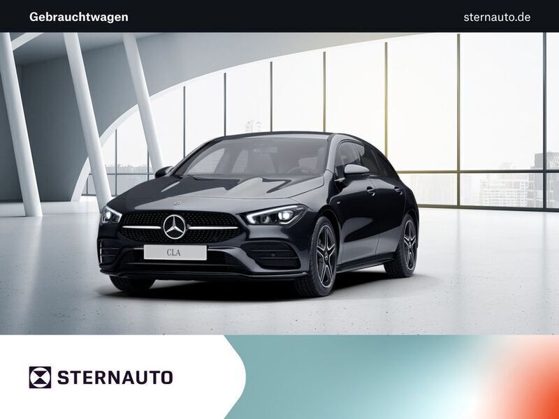 Schwarz Gebraucht 2022 Mercedes CLA250e Shooting Brake AMG Kombi | 24.990 € (Guter Preis) - Bild 1/4