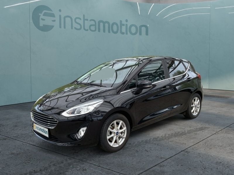 Schwarz Gebraucht 2020 Ford Fiesta Titanium Kleinwagen | 14.350 € (Fairer Preis) - Bild 1/4
