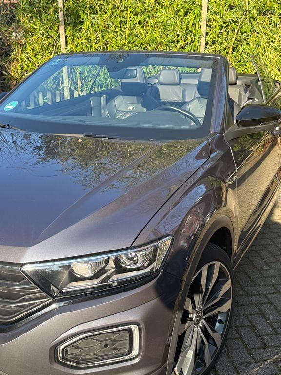 Gebraucht VW T-Roc Cabriolet R-line 150 PS (110 kW) 2021 Grau Cabrio