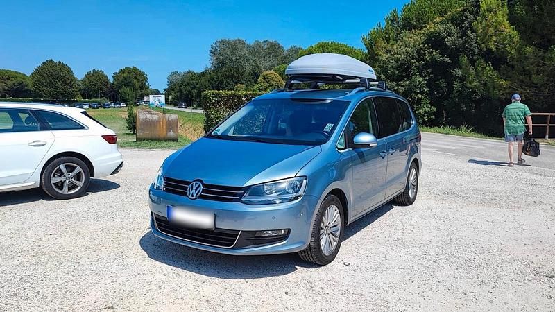 Gebraucht VW Sharan Cup 177 PS (130 kW) 2014 Blau Van / Kleinbus