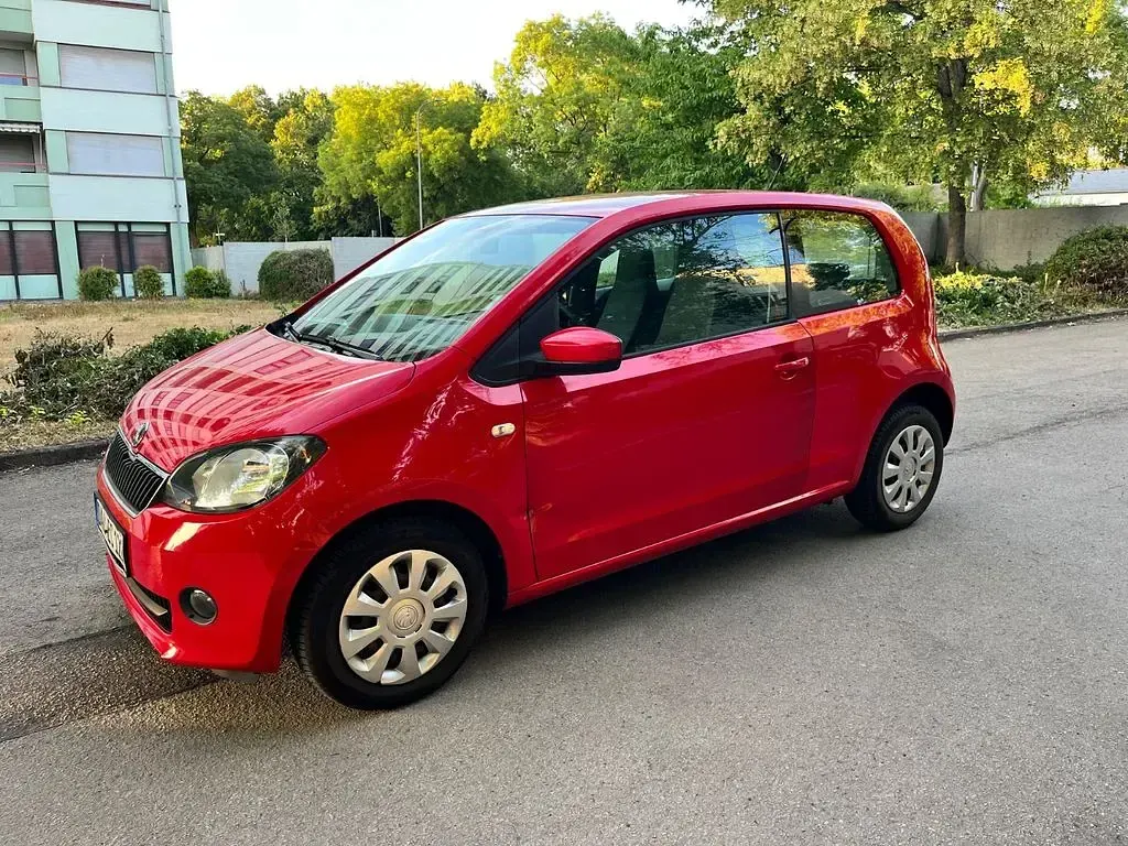 Gebraucht Skoda Citigo Ambition 60 PS (44 kW) 2015 Rot Kleinwagen