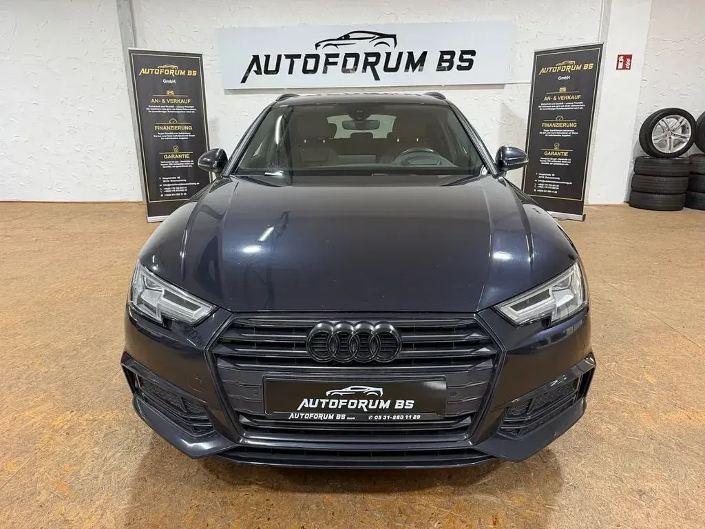 Brugt Audi A4 S-Line 150 HK (110 kW) 2018 Blå Stationcar