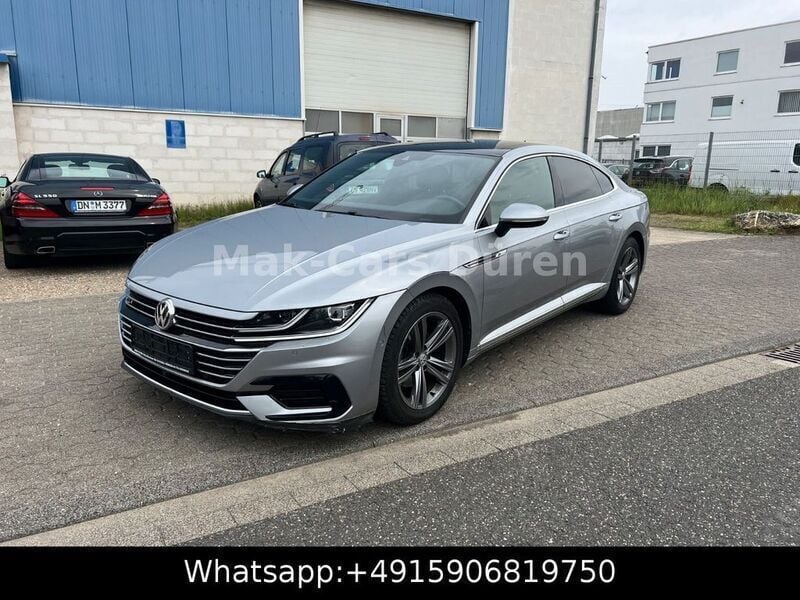 Pyritsilber metallic Gebraucht 2018 VW Arteon R-line Limousine | 18.999 € (Superpreis) - Bild 1/4