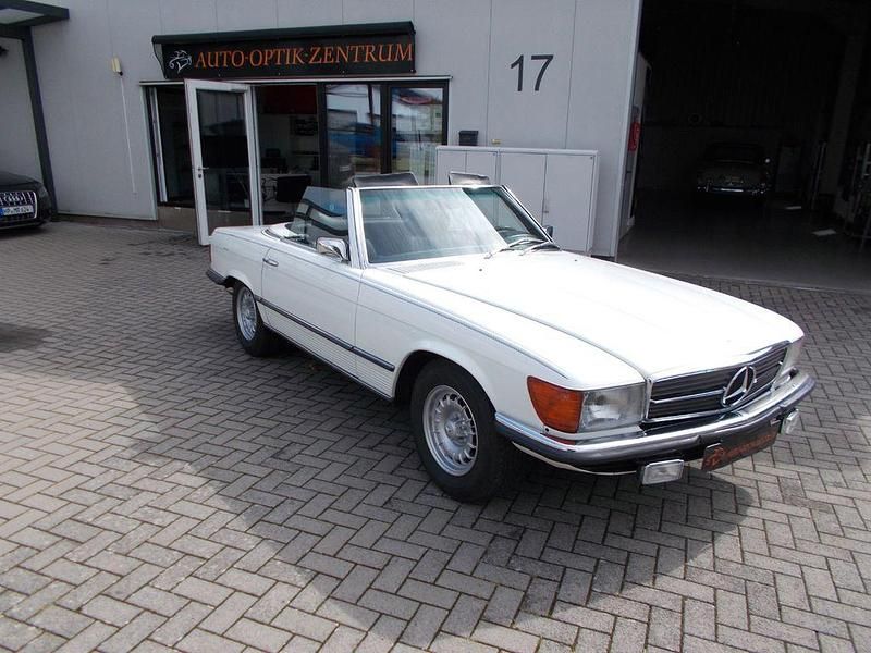 Weiß Gebraucht 1975 Mercedes SL450 Cabrio | 26.900 € - Bild 1/4