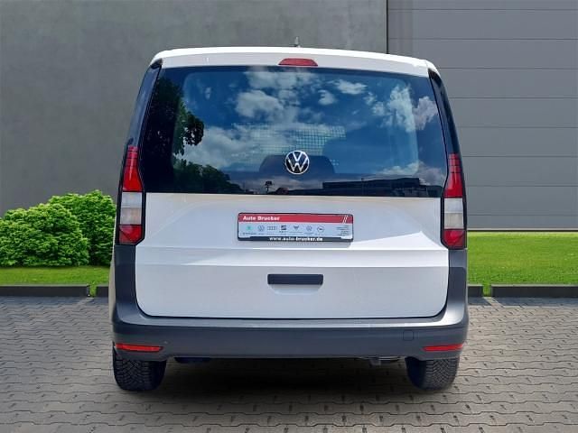 Gebraucht VW Caddy Basis 114 PS (83 kW) 2021 Weiss Van / Kleinbus