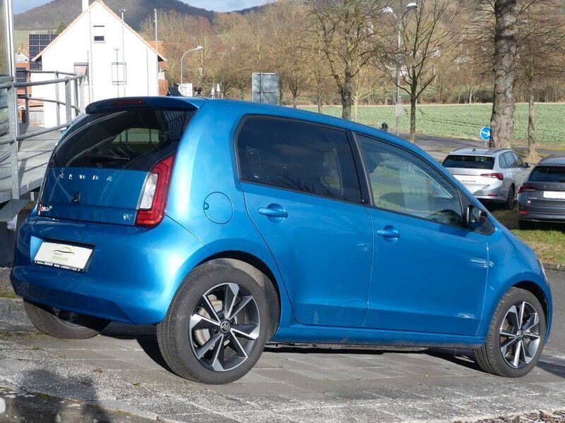 Gebraucht Skoda Citigo-e IV Style 61 kW (83 PS) 2020 Blau Kleinwagen