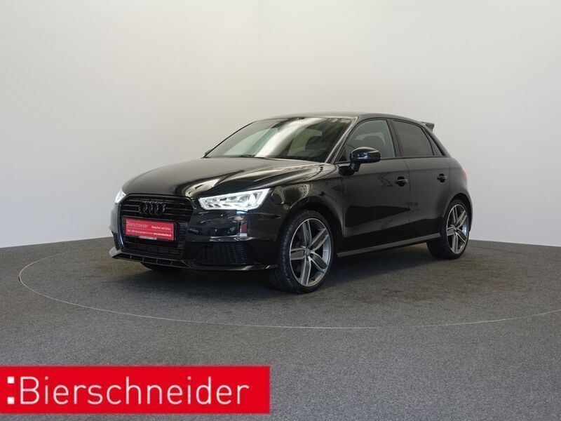 Schwarz Gebraucht 2016 Audi A1 Sportback S-Line Kleinwagen | 16.950 € (Etwas zu teuer) - Bild 1/4