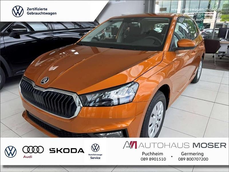 Phoenixorange metallic Neu 2025 Skoda Fabia Essence Kleinwagen | 18.380 € (Fairer Preis) - Bild 1/4
