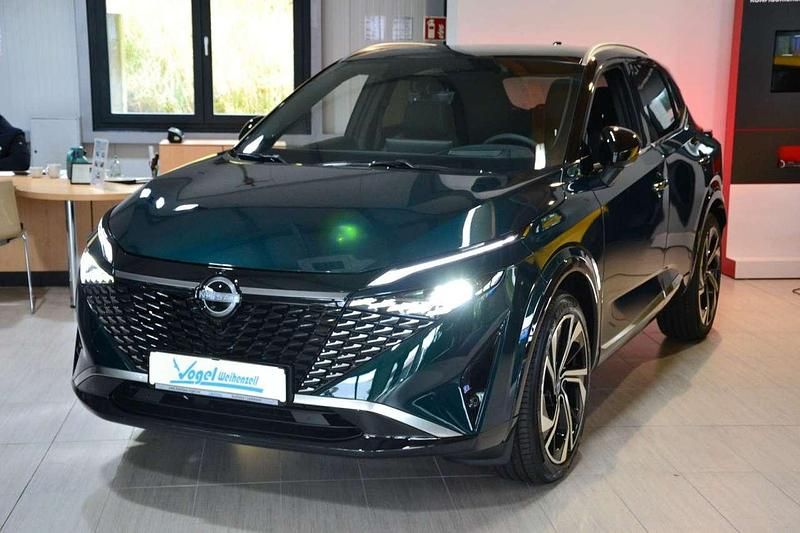 Deep ocean/black Neu 2025 Nissan Qashqai Tekna+ SUV | 43.239 € - Bild 1/4