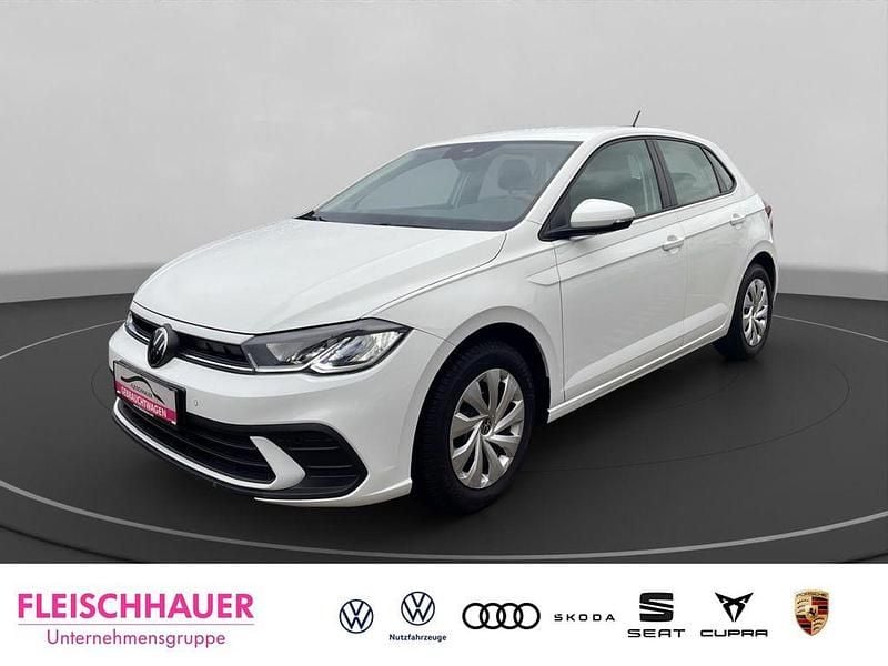 Weiss Gebraucht 2021 VW Polo Highline Kleinwagen | 15.444 € (Superpreis) - Bild 1/4