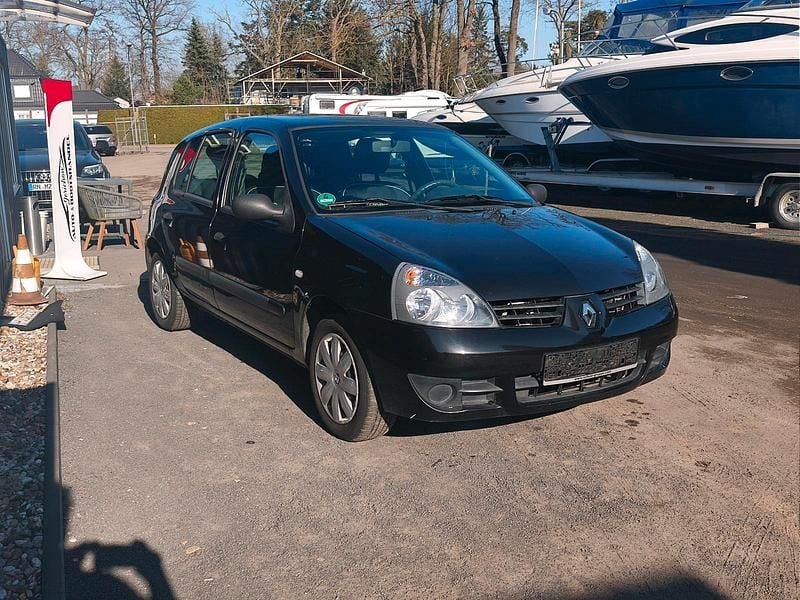 Gebraucht Renault Clio II Campus 58 PS (42 kW) 2008 Schwarz Kleinwagen