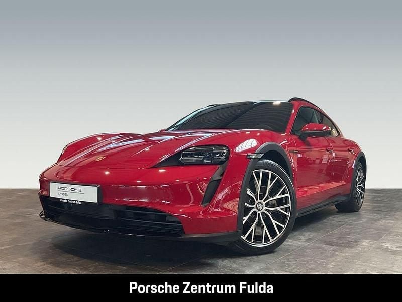 Rot Gebraucht 2023 Porsche Taycan 4S Cross Turismo Limousine | 79.890 € (Fairer Preis) - Bild 1/4