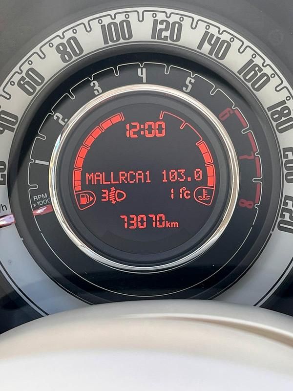 Gebraucht Fiat 500C 69 PS (50 kW) 2013 Rot Cabrio