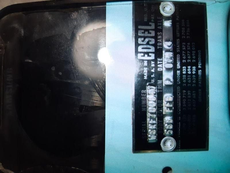 Gebraucht Ford Edsel 204 PS (150 kW) 1958 Blau Limousine