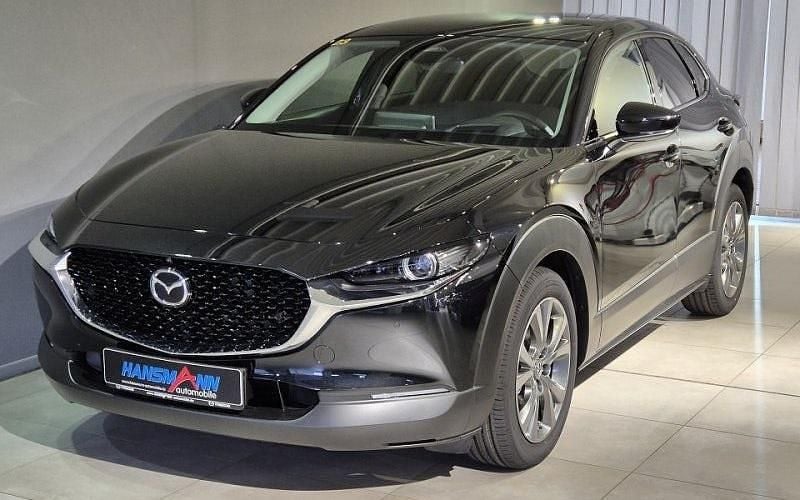Jet black metallic Gebraucht 2024 Mazda CX-30 Exclusive-Line SUV | 30.980 € (Fairer Preis) - Bild 1/4