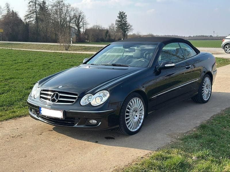 Gebraucht Mercedes CLK280 231 PS (169 kW) 2007 Schwarz Cabrio
