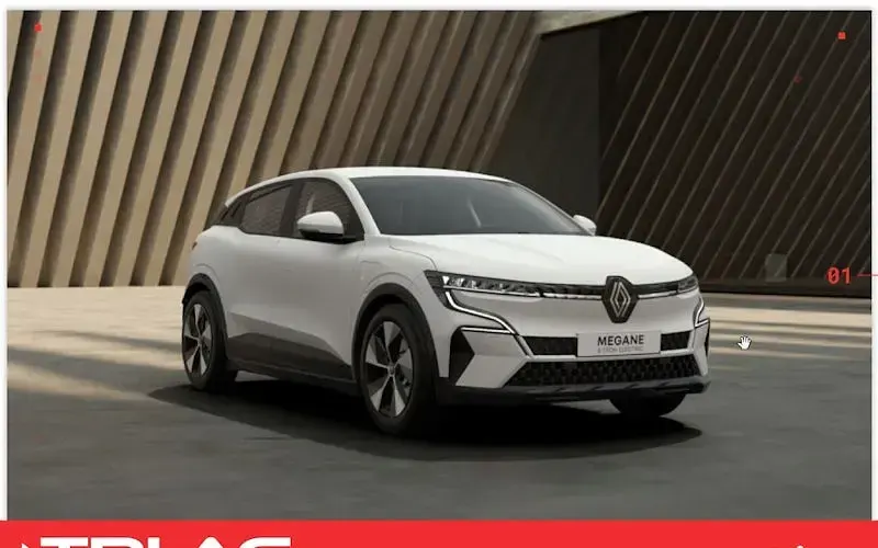 Ny Renault Megane E-Tech Equilibre 96 kW (131 HK) 2025 Hvid Sedan