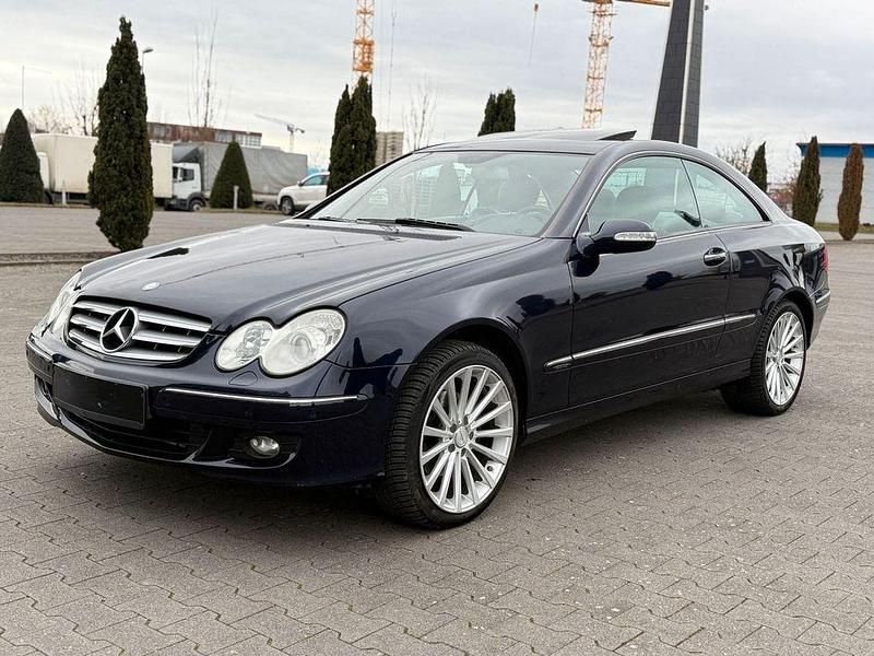 Blau Gebraucht 2006 Mercedes CLK280 Avantgarde Coupé | 9.000 € (Fairer Preis) - Bild 1/4