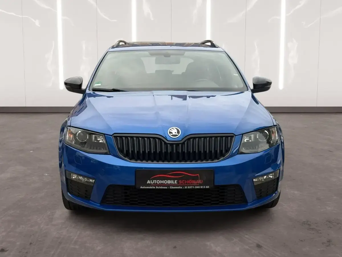 Gebraucht Skoda Octavia RS 220 PS (161 kW) 2016 Blau Kombi