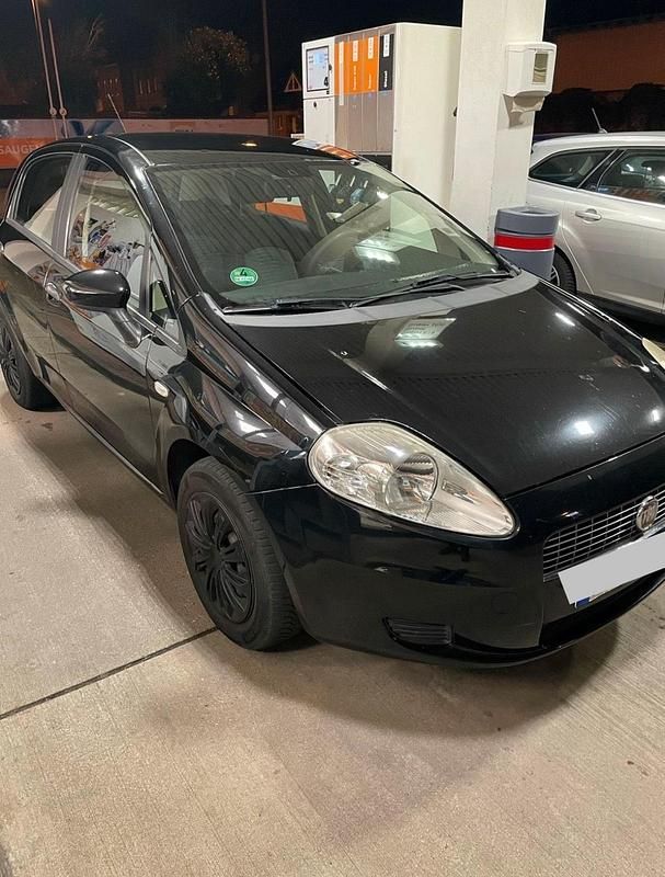 Gebraucht Fiat Punto 77 PS (56 kW) 2007 Schwarz Kleinwagen