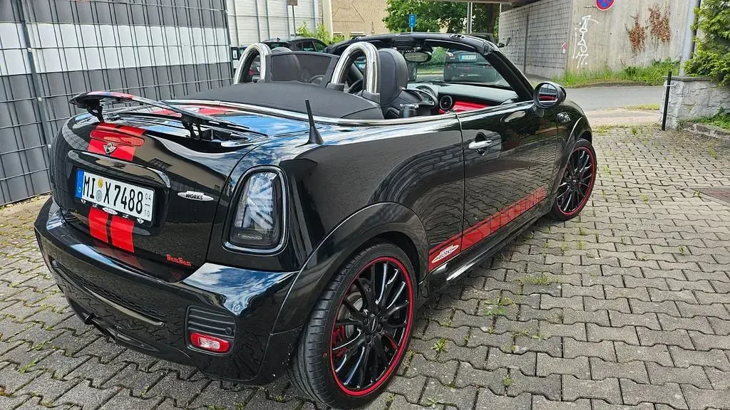 Gebraucht Mini John Cooper Works Cabriolet 211 PS (155 kW) 2012 Schwarz Cabrio