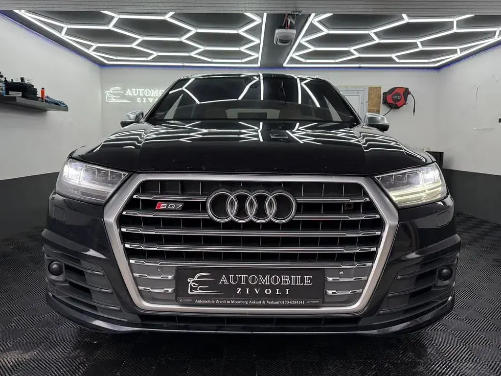 Brugt Audi SQ7 Ambiente 435 HK (319 kW) 2017 Blå SUV