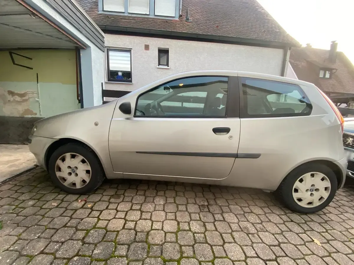 Gebraucht Fiat Punto 60 PS (44 kW) 2000 Grau Kleinwagen