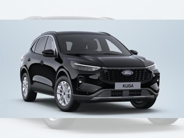 Schwarz (obsidianschwarz metallic) Neu 2025 Ford Kuga Titanium SUV | 36.890 € (Guter Preis) - Bild 1/4