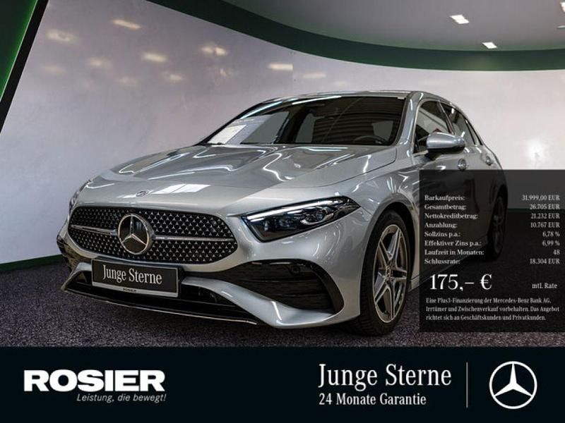 Silber / hightechsilber (metallic) Gebraucht 2024 Mercedes 200 AMG Coupé | 31.999 € (Guter Preis) - Bild 1/4