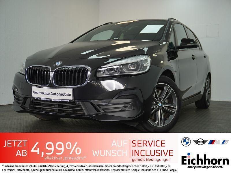 Schwarz Gebraucht 2020 BMW 225 Active Tourer Sport Line Van / Kleinbus | 20.890 € (Etwas zu teuer) - Bild 1/4