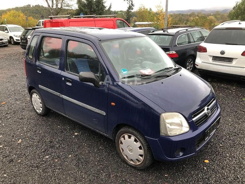 Blau Gebraucht 2004 Opel Agila Cosmo Kleinwagen | 750 € (Guter Preis) - Bild 1/4