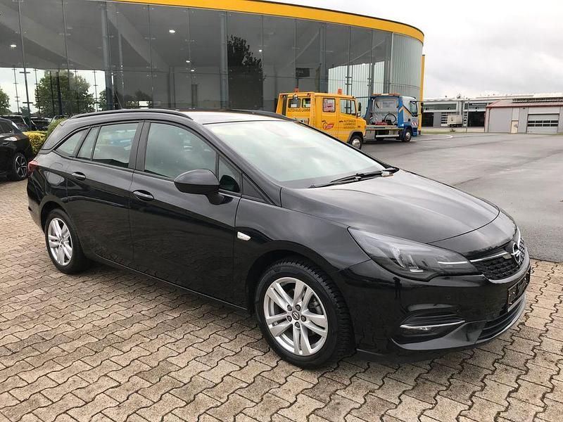 Gebraucht Opel Astra Edition 110 PS (80 kW) 2021 Schwarz Kombi