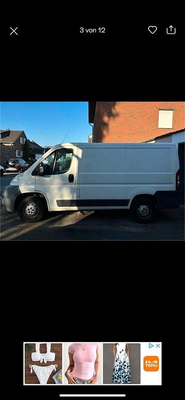 Gebraucht Fiat Ducato 101 PS (74 kW) 2010 Weiß Van