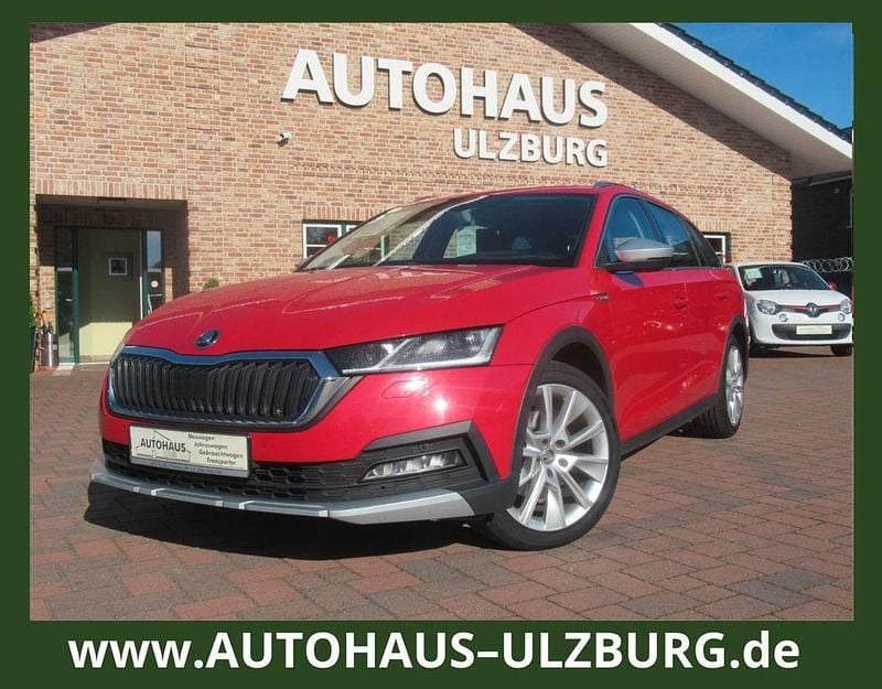 Rot Gebraucht 2022 Skoda Octavia Scout Scout 4x4 Kombi | 19.900 € (Superpreis) - Bild 1/4